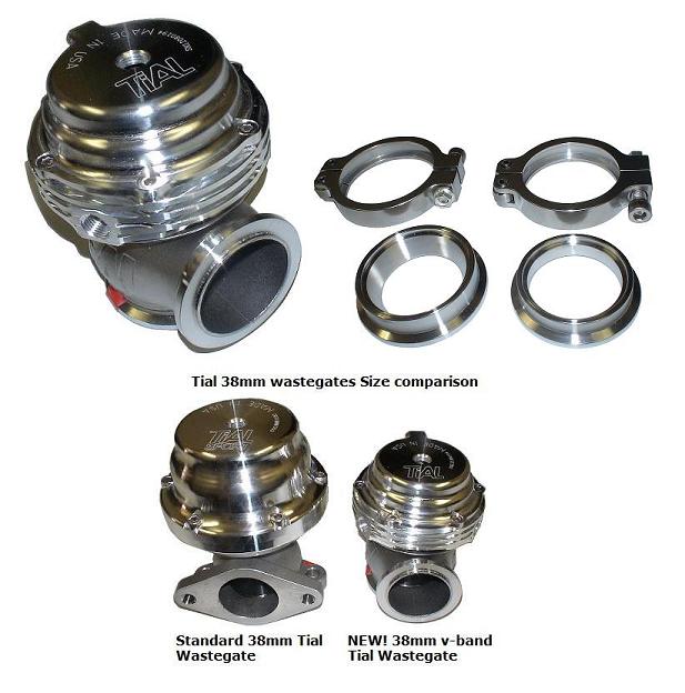 Tial 38mm V-Band MVS External Wastegate - Mic Turbo
