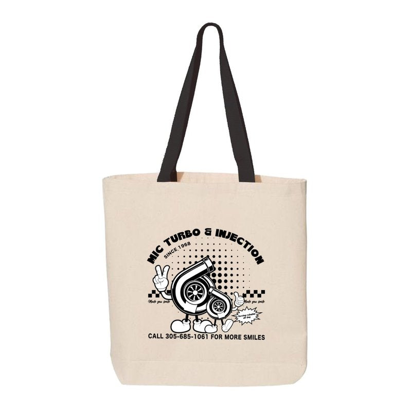 MIC Turbo "More Smiles" Canvas Bag - Mic Turbo