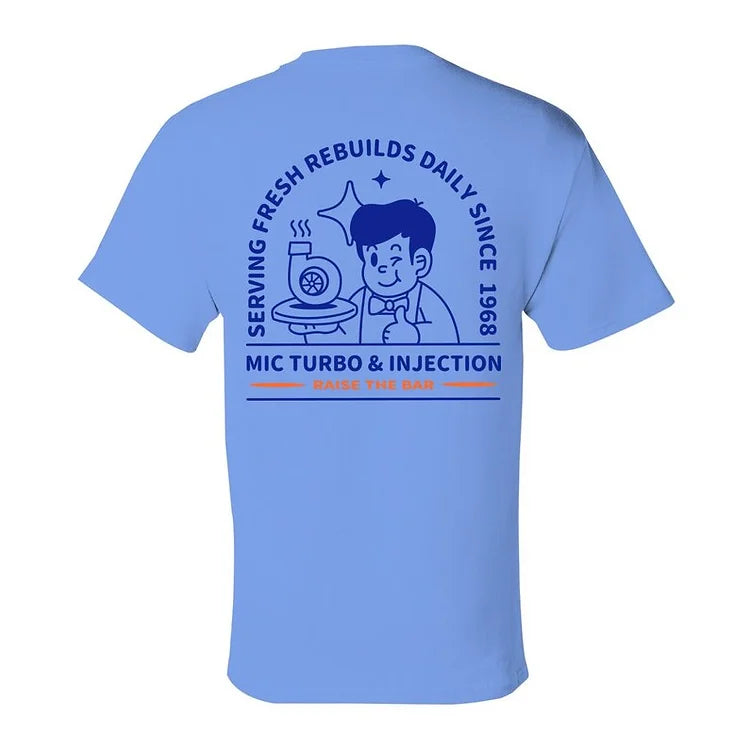 MIC Turbo "Fresh Rebuilds" Tee - Mic Turbo