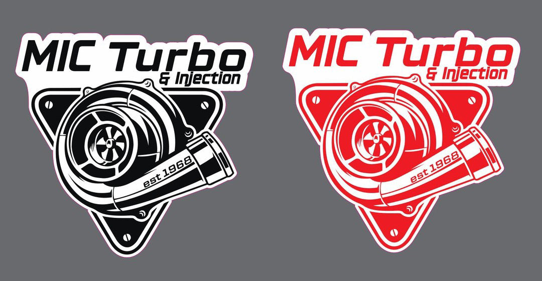 MIC Turbo Logo Turbo Sticker