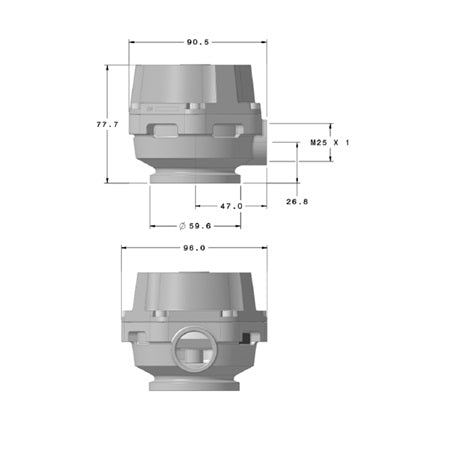 GARRETT GVB-50R RCV (Recirculated) BOV 50mm - Mic Turbo