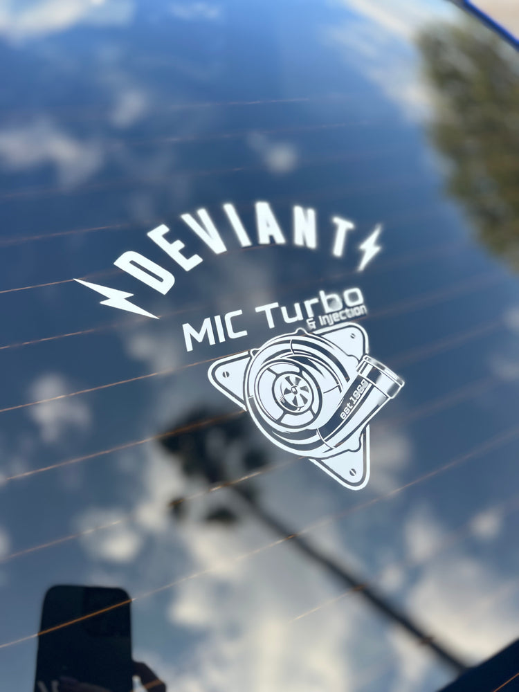 MIC Turbo Logo Turbo Sticker - Mic Turbo