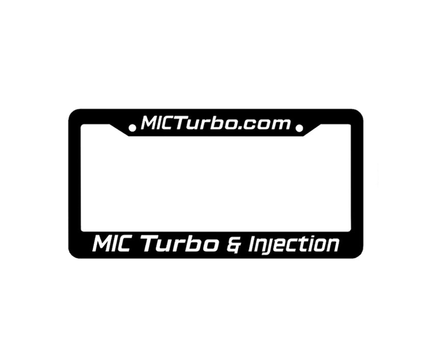 MIC Turbo License Plate Frame