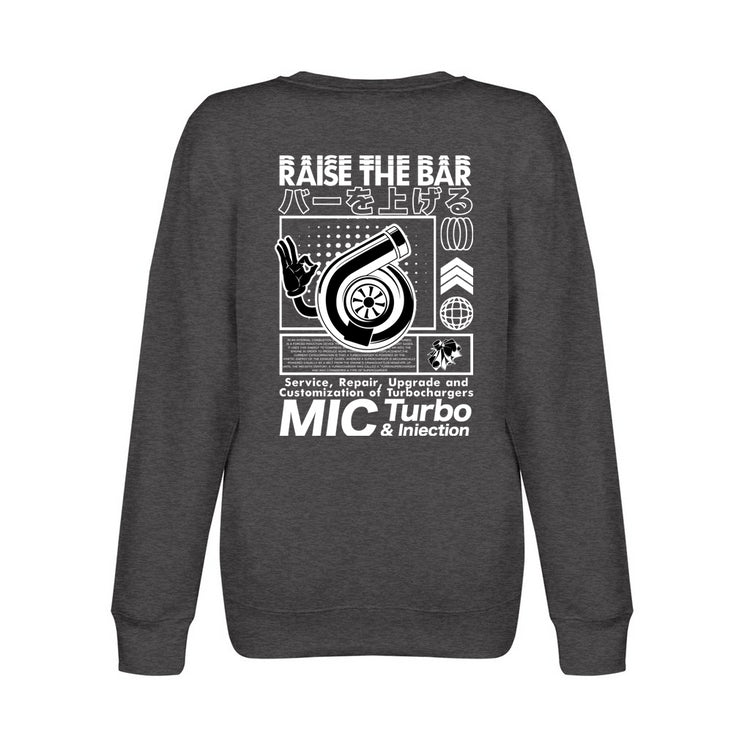 MIC Turbo "Raise the Bar" Pullover Sweatshirt - Mic Turbo