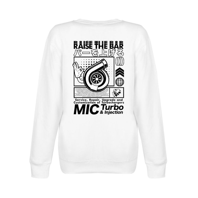 MIC Turbo "Raise the Bar" Pullover Sweatshirt - Mic Turbo