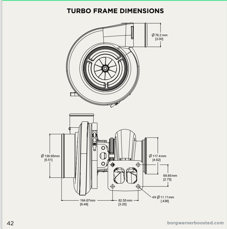 BorgWarner Airwerks S475SX4 / S400SX4 - Mic Turbo