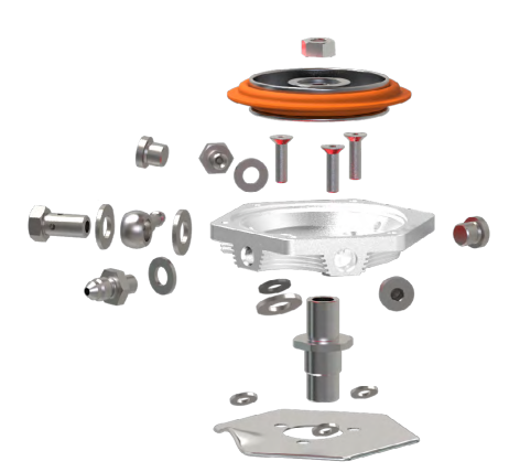 Garrett GVW-60 External Wastegate Kit 60mm - Mic Turbo