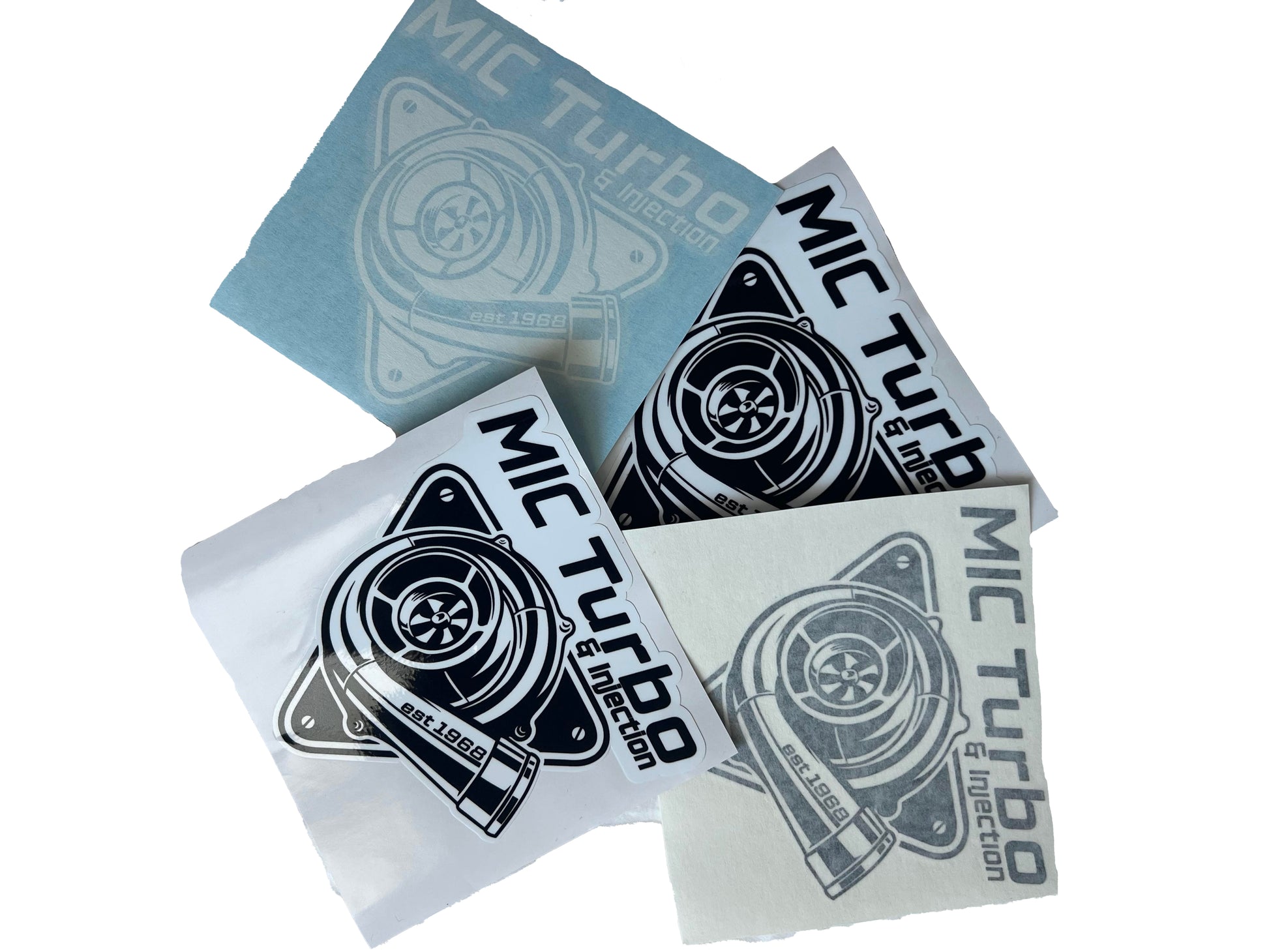 MIC Turbo Logo Turbo Sticker - Mic Turbo