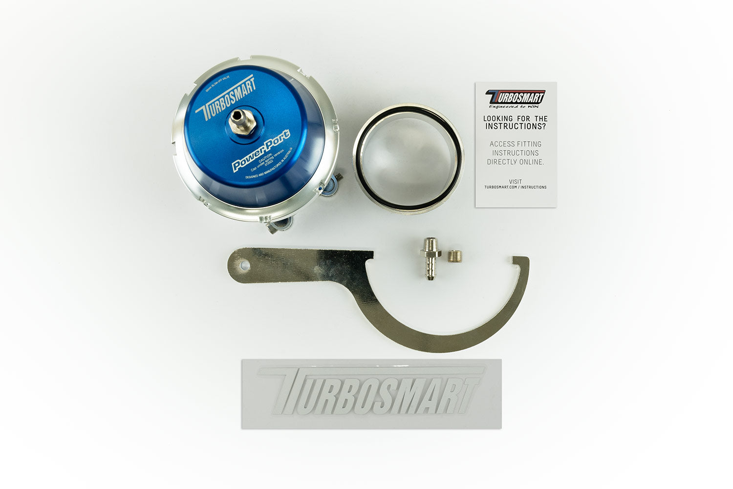 Turbosmart BOV Power Port - Blue - Mic Turbo