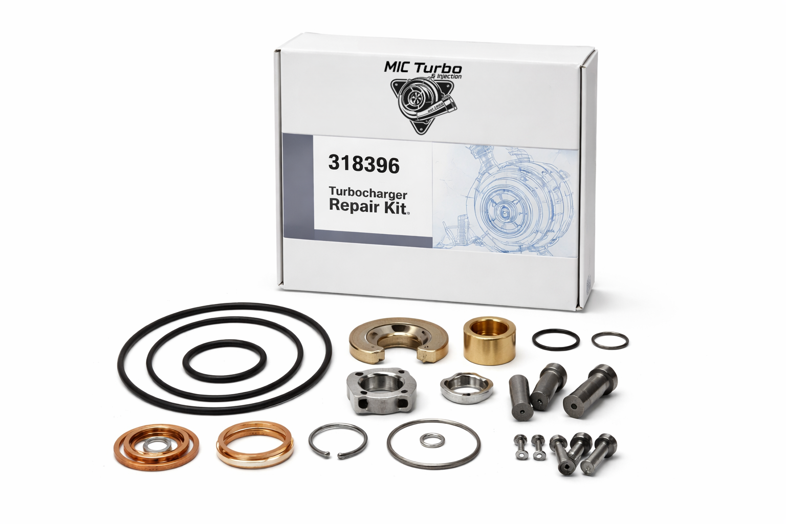 BorgWarner Airwerks S400SX Repair Kit OEM Replacement