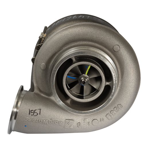 BorgWarner S400SX4 Turbocharger T6 A/R 1.32 71.4mm Inducer Detroit Series 12.7L - Mic Turbo