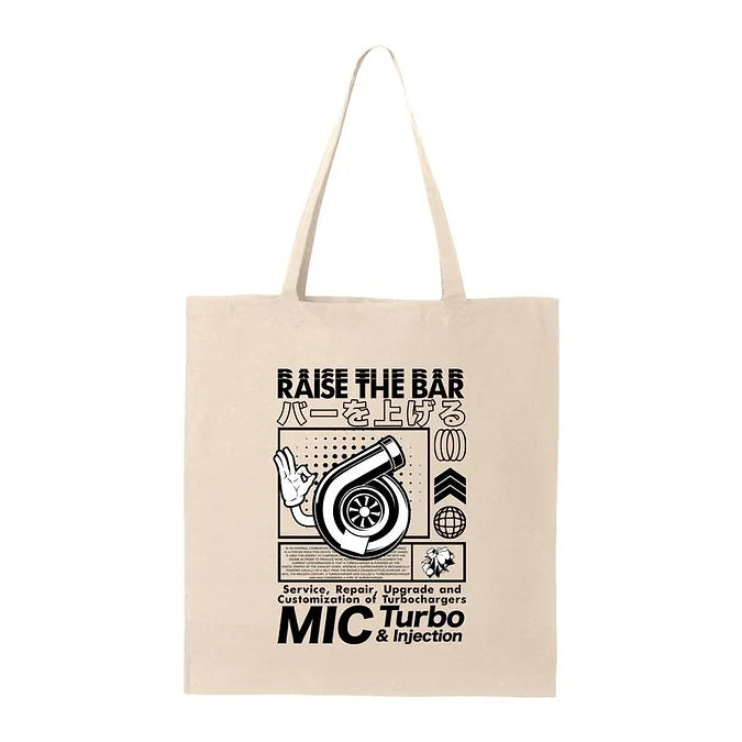 MIC Turbo "Raise the Bar" Canvas Bag