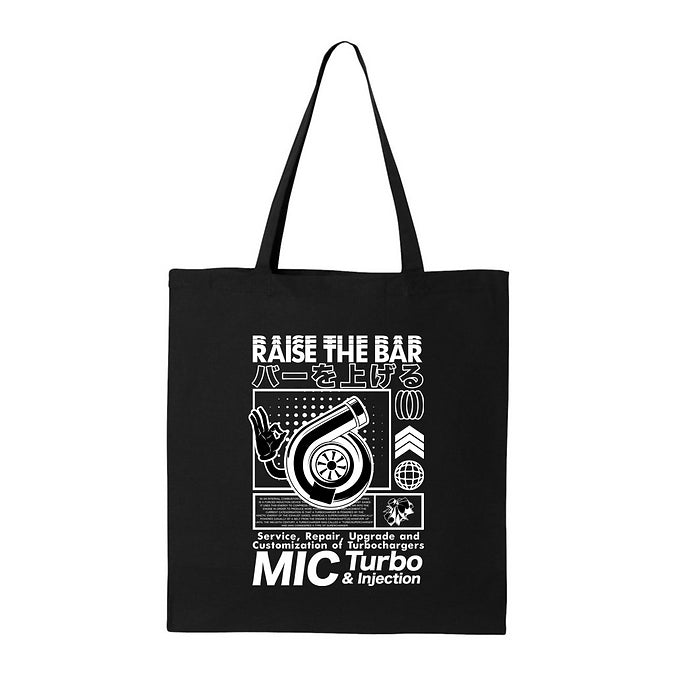 MIC Turbo "Raise the Bar" Canvas Bag - Mic Turbo