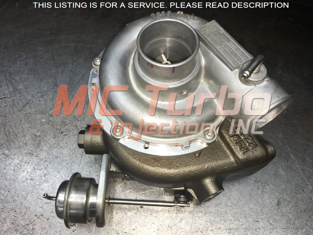Honda Aquatrax F12-R12 Turbocharger Repair Service IHI MG8-0211 HW1-6720