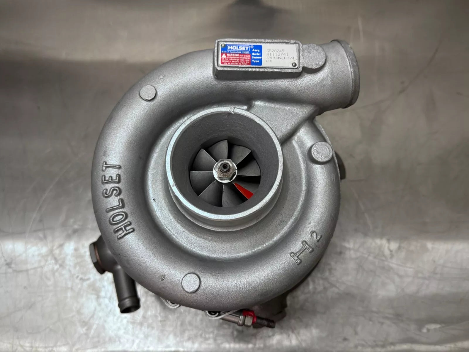 Holset H1C Marine Cummins 4BT 4TA-390 3528745 3919149 Turbocharger - Mic Turbo