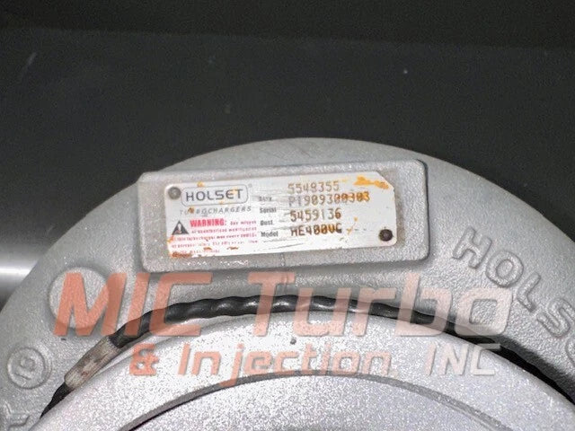 Holset Paccar MX13 Turbocharger with Variable Geometry Actuator