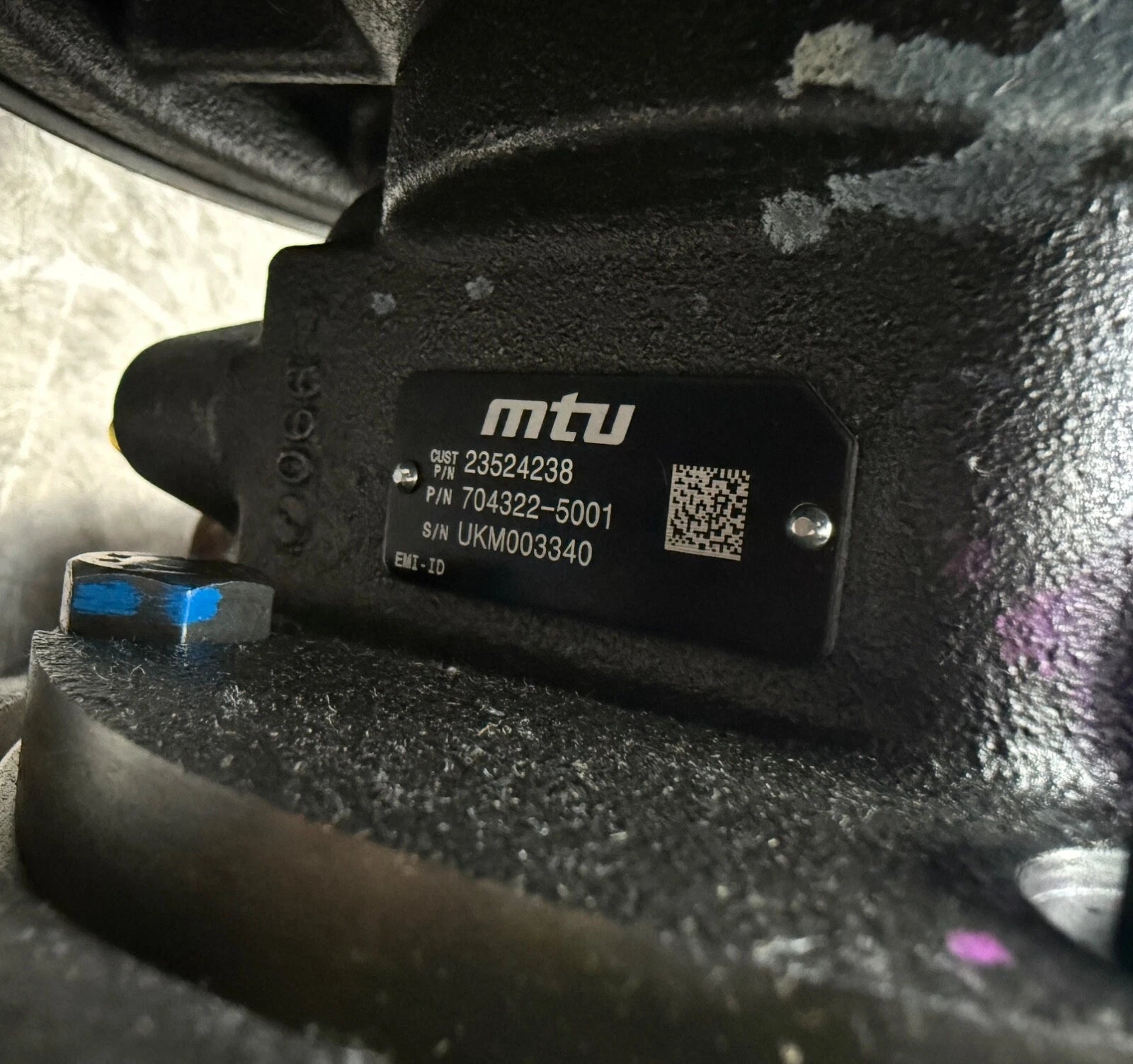 Turbocharger Garrett MTU GT5002 Industrial