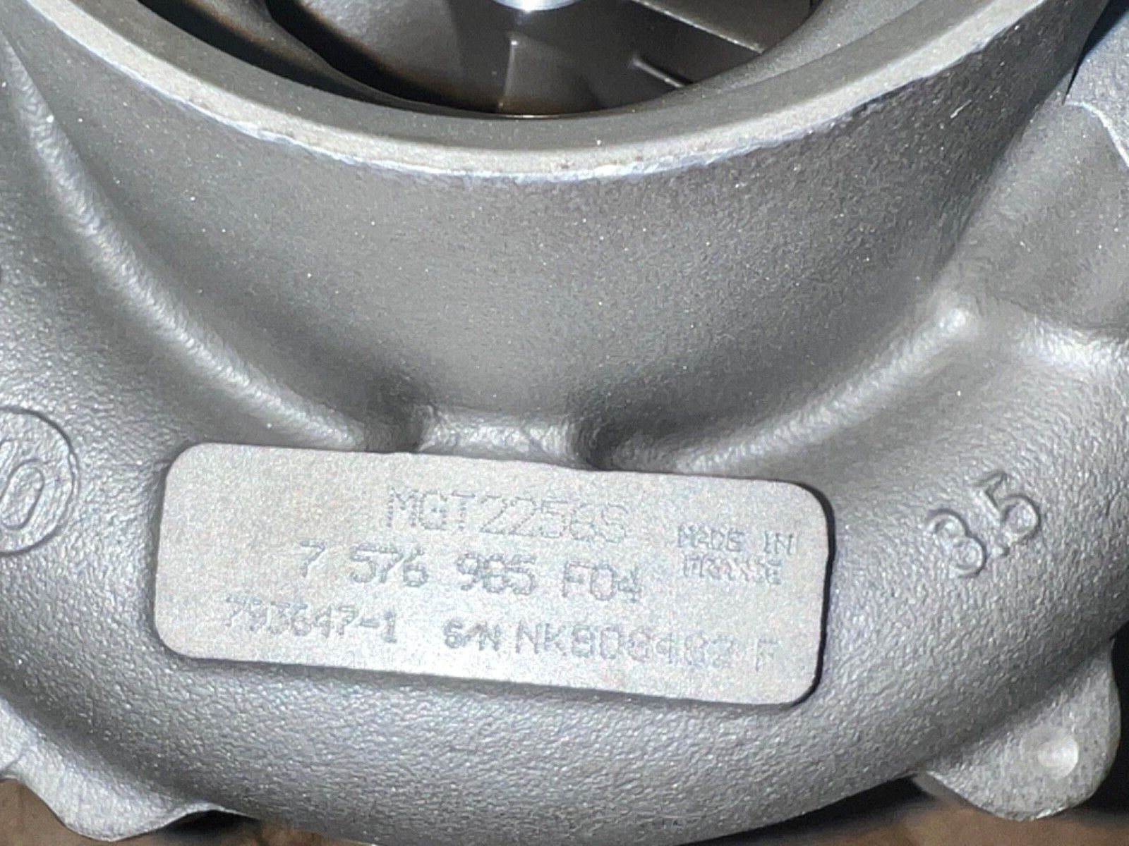 OEM Garrett Turbo BMW X5 X6 B5 B6 550i 750i N63 Alpina EVO 4.4L 793647-0001 - Mic Turbo