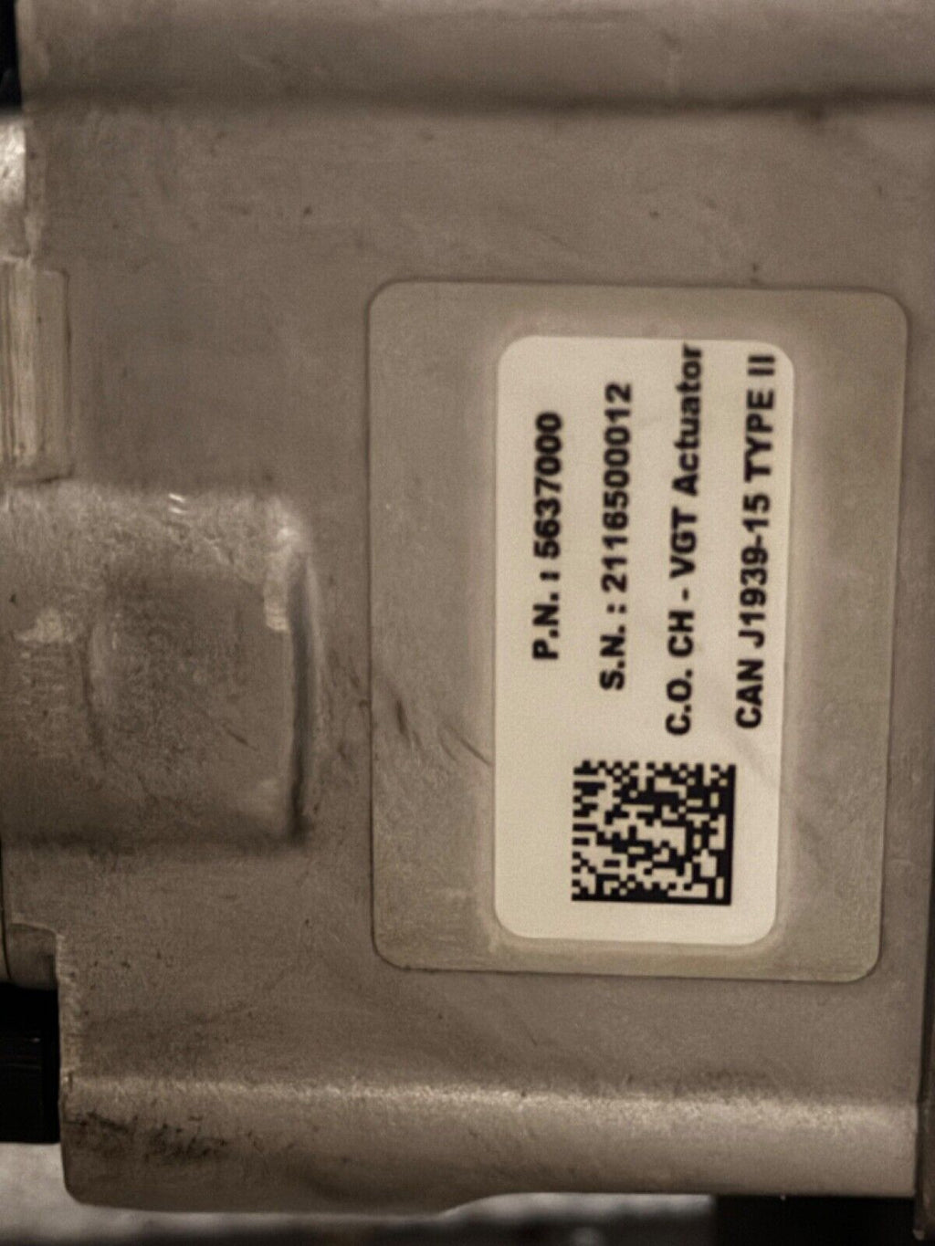 Paccar Holset Turbo HE400VG