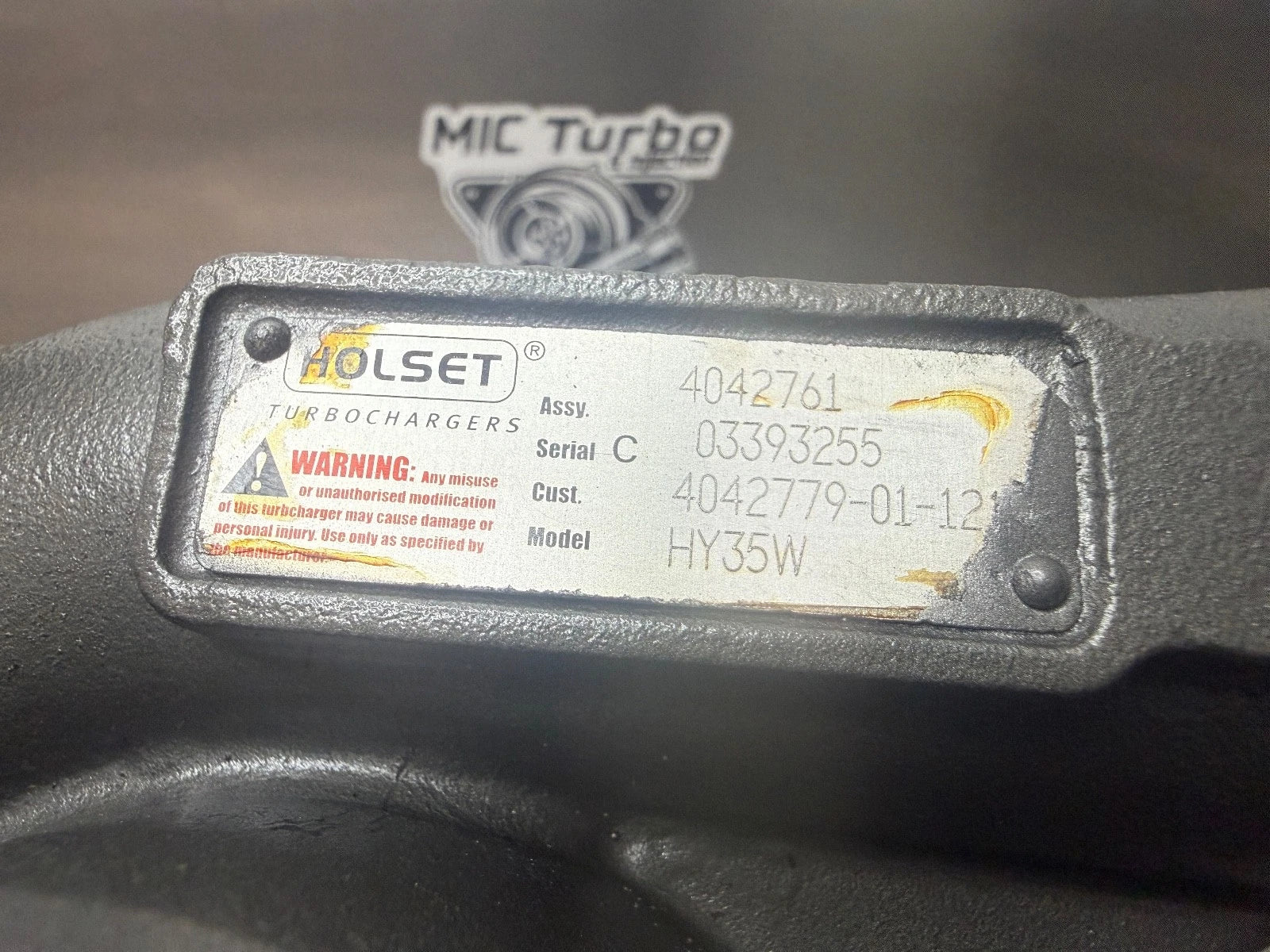 Holset HY35W Remanufactured Turbocharger for STEYR MARINE 265H45