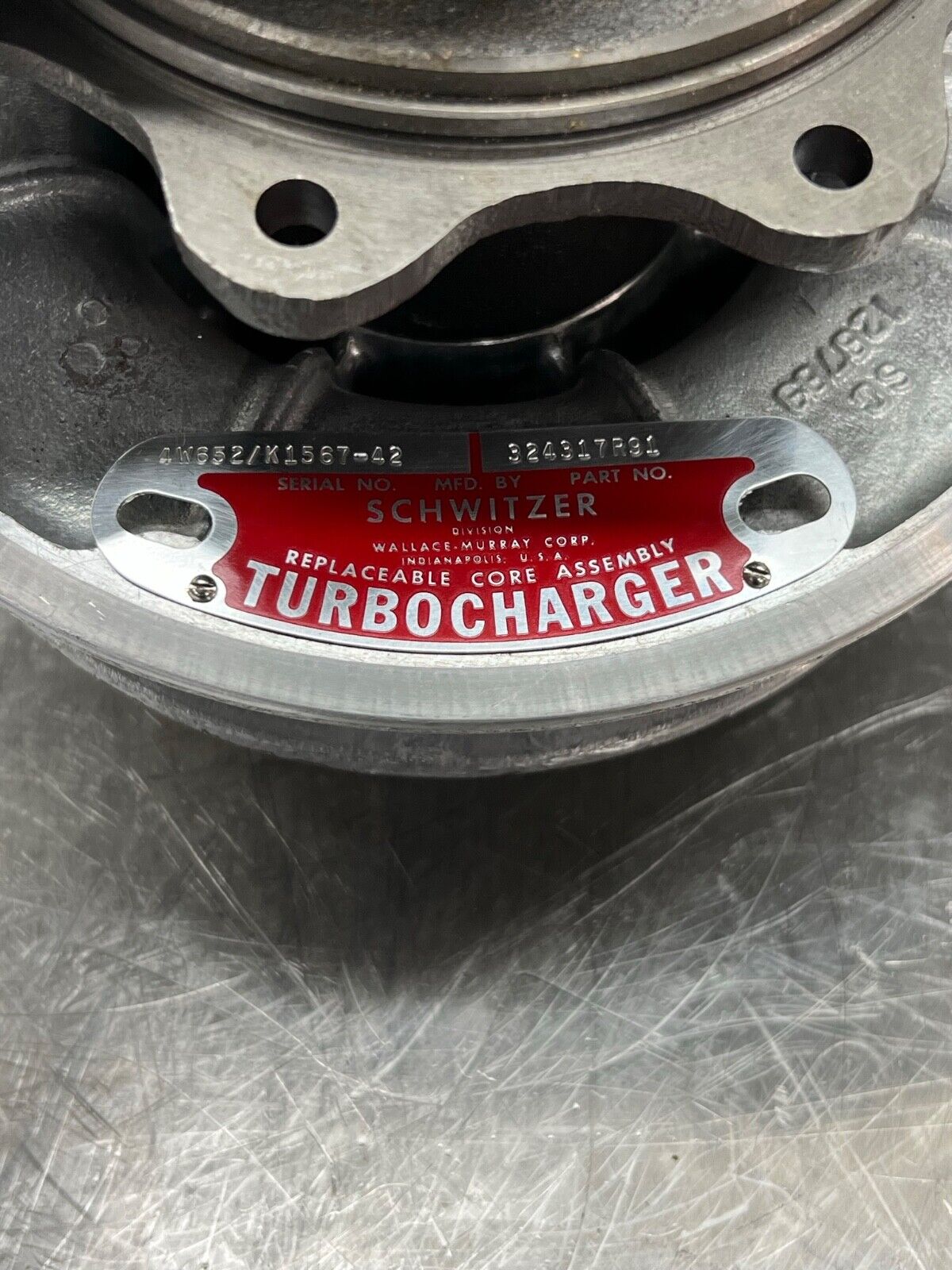 Schwitzer 4W652 CHRA Turbo Core Assembly  324317R91 - Mic Turbo