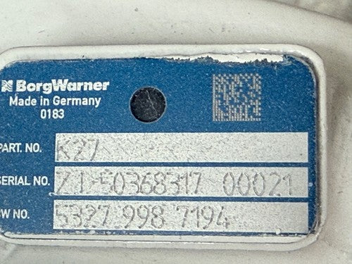 BorgWarner Volvo Penta D6 Turbocharger